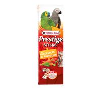 VERSELE-LAGA Prestige Sticks 2 flacons de légumes et de pissenlits pour les grands perroquets 140g