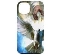 Verser Le vin Nouveau de la Colombe de la Paix du Saint-Esprit Coque pour iPhone 13