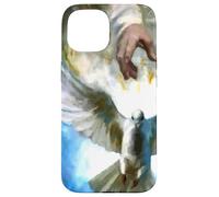 Verser Le vin Nouveau de la Colombe de la Paix du Saint-Esprit Coque pour iPhone 15