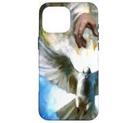 Verser Le vin Nouveau de la Colombe de la Paix du Saint-Esprit Coque pour iPhone 16 Pro Max