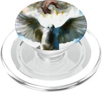 Verser Le vin Nouveau de la Colombe de la Paix du Saint-Esprit PopSockets PopGrip pour MagSafe