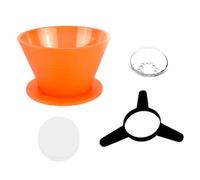 Verser sur Le Café Dripper Filtre Tasse avec Support de Café à Brassage Lent Versez sur Un Filtre à Gouttes Paresseux à la Main Paresseux Tasse de Café Accessoires C