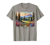 Verset biblique avec foi chrétienne créée avec crainte et merveille T-Shirt