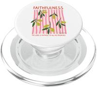 Verset biblique chrétien de la Fidélité Branche d'olivier PopSockets PopGrip pour MagSafe