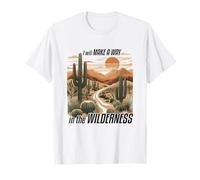 Verset biblique chrétien « I Will Make A Way Jesus » T-Shirt
