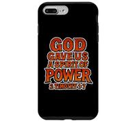 Verset biblique : Dieu Nous a donné Un Esprit de Puissance Coque pour iPhone 7 Plus/8 Plus