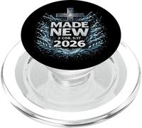Verset biblique du baptême chrétien Fait Un Nouveau ministère de l'Église 2026 PopSockets PopGrip pour MagSafe