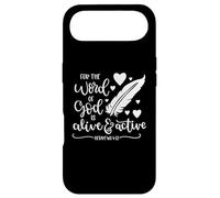 Verset biblique for The Word of God is Alive and Active Coque pour iPhone Air