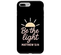 Verset biblique inspirant - Matthieu 5:14 Coque pour iPhone 7 Plus/8 Plus