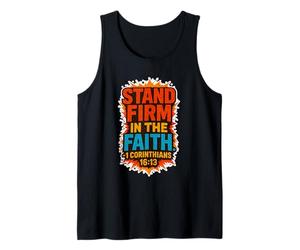 Verset biblique : Tenez Bon dans la Foi Débardeur