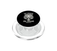 Verset biblique The Heavens are Roaring Tiger PopSockets PopGrip pour MagSafe