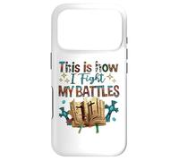 Verset biblique « Voici Comment Je mène Mes batailles » Coque pour iPhone 17 Pro