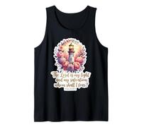 Verset de Femme chrétienne Le Seigneur est ma lumière et Mon Salut Débardeur