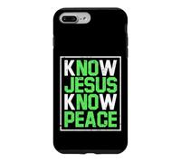 Verset de la Bible Chrétien Jésus Connaître Jésus Savoir La Coque pour iPhone 7 Plus/8 Plus
