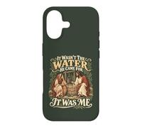 Verset de la Bible chrétienne Samaritaine Jésus Foi Coque pour iPhone 17