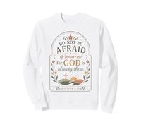 Verset de la Bible « Do Not Be Afraid » Matthew Christian Faith Sweatshirt