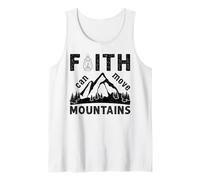 Verset de la Bible Faith Can Move Mountains Débardeur