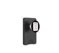 Verset de la Bible pour Une chrétienne : réjouissez-Vous, priez Toujours PopSockets PopWallet pour MagSafe