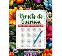 Versets de guérison Recherche de mots bibliques: Puzzles en gros caractères avec des versets bibliques pour la restauration et l’encouragement