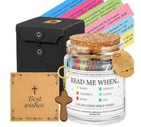 Versets de la Bible dans un bocal, pot de versets de la Bible avec 90 versets de la Bible à colorier, pot de prière, pot d'espoir, pot de gratitude, bocal de bénédictions, cadeaux chrétiens, église,