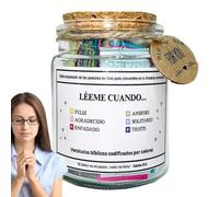 Versets De La Bible Espagnole Dans Un Pot, Lisez-moi Quand Les Versets De La Bible, Pot De Versets De La Bible Avec 90 Écritures À Colorier, Versets De La Bible Du Pot D'espoir, Versets Bibliques