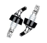 Verseur d'alcool à arrêt automatique - Bec de barre de 30 ml, verseur de bouteille doseur, distributeur de vin en acier inoxydable avec grille d'aération | Bec précis pour la maison, Bar, cuis