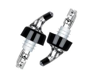 Verseur d'alcool à arrêt automatique - Bec de barre de 30 ml, verseur de bouteille doseur, distributeur de vin en acier inoxydable avec grille d'aération | Bec précis pour la maison, Bar, cuis