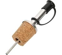 Verseur de bouteilles en acier inoxydable avec capuchon de protection et bouchon | Verseur de vin avec bouchon | Doseur avec bouchon | Verseur de spiritueux | Bouchon de bouteille d'huile | Verseur d'