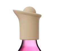 Verseur Et Bouchon Pour Bouteille De Vin,Bouchon Lieur Avec Bec Verseur Pour Bouteilles De Vin - Bouchons En Silicone Pour Conservation Vinaigre Boissons Huile D'olive Bière