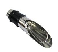 Verseurs De Vin En Acier Inoxydablee Bouchon De Bouteille, Bouchon De Fermeture Pour Bouteille De Vin, Bouchon De Vidange Libre, 1/2/3 Pièces