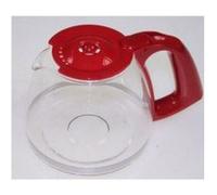 Verseuse+couvercle rouge pour cafetiere moulinex