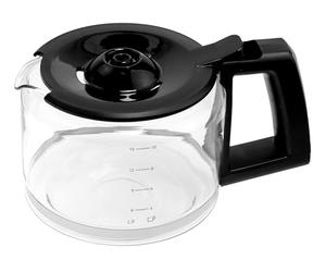 Verseuse en verre compatible avec / pièce de rechange pour machine à café Krups SS-208719 KM480D Excellence