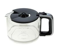Verseuse en verre compatible avec / pièce de rechange pour machine à café Krups SS-20877 KM6008 Smart'n Light