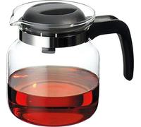 Verseuse en verre 'Matura' avec poignée et couvercle, 1 l (couleur au hasard, 1 pièce)