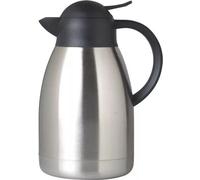 Verseuse isolante en acier inoxydable 18/10, à double paroi, avec bec verseur à une main, 1,50 litre