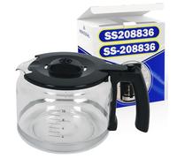 Verseuse pour Machine à Café avec Couvercle avec le Code Original SS208836 SS-208836 pour Krups KM8328 Grind Aroma - Garantie de 10 Ans - MONTERAL