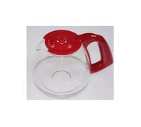Verseuse Rouge pour Cafetière Moulinex - Capacité 1,5L