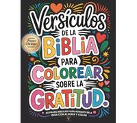 Versículos de la Biblia para Colorear sobre la Gratitud | Colección Frases Divinas: 40 versículos bíblicos para colorear