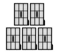 【Version 1, boucle à droite】Lot de 5 filtres HEPA de rechange Omni E25 pour aspirateur robot Eufy Omni E28/Omni E25/E35, kit d'accessoires, filtre vertical, filtres d'aspirateur, filtres à cartouche
