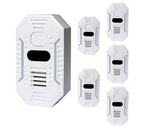 Version 2025 Améliorée, Répulseur Ultrasonore Contre Les Insectes et Les Rongeurs Évacue efficacement Les Rats, Moustiques, Cafards, Araignées, Souris, Puces, Rongeurs (6 PCS)