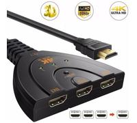 Version 4k - &lt =0.5m - 4 K * 2 3d Mini 3 Port Commutateur Hdmi 1.4b Switcher Splitter 1080 P Dans 1 Out Hub Pour Dvd Hdtv Xb