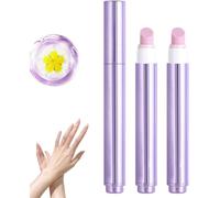 Version améliorée 2025 du stylo de soin des ongles trois en un, stylo de vernis à ongles avec pointe en céramique, hydratant, solide et brillant, adapté aux ongles barbelés, secs et abîmés