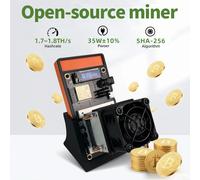 Version améliorée du mineur Bitcoin Gamma 602 1.8TH/s SHA256, machine de minage domestique ASIC, mineur de loterie SOLO pour monnaie numérique UK Plug