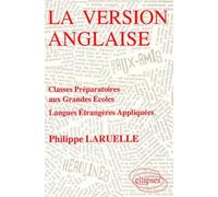 Version anglaise (La) - Philippe Laruelle - Ellipses - broché - Livre