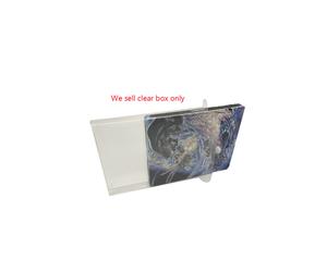 Version applicable - Couvercle PET transparent transparent pour écran de collection de protection de
