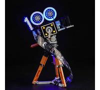 Version avec kit d'éclairage pour appareil photo Lego Lego - Hommage à Walt (Pas de modèle), ensemble d'éclairage LED pour Lego 43230 Walt Tribute Camera Creative Spielzeug