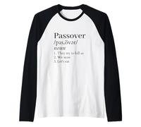 Version Courte de Chaque fête juive Let's Eat Passover Manche Raglan