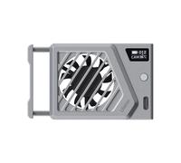 Version de pompage Ulanzi CA25 Caméra Ventilateur De Refroidissement religions 4K Statique Kit Dissipateur De Chaleur Pour Sony ZV-E1 R6 Mark II XT4 Nikon - Type Updated Silver