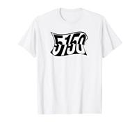 Version déformée 5150 T-Shirt Graphique avec Valeur