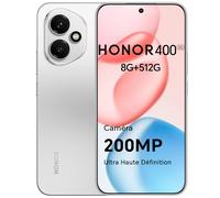 Version EU du Smartphone HONOR 400 5G, Snapdragon 7 Gen 3, appareil photo IA 200MP, écran AMOLED 6,55'', 5300mAh, SuperCharge 66W Midnight Black